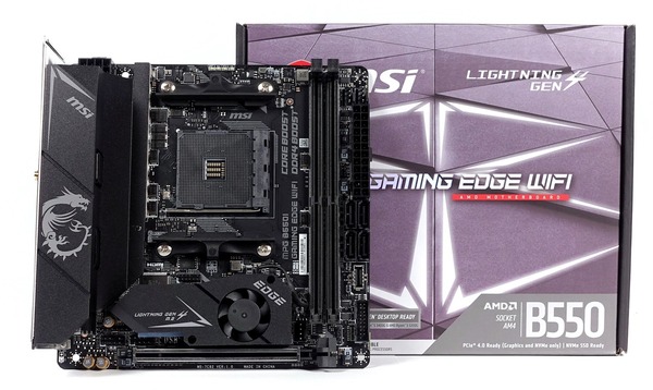 MSI MPG B550I Gaming Edge WiFi」をレビュー | 自作とゲームと趣味の日々