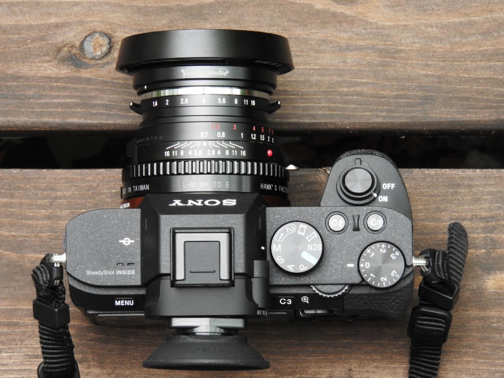 NOKTON 40mmf1.4 SC SHOTEN Xマウントアダプター NOKTON 40mmf1.4 SC