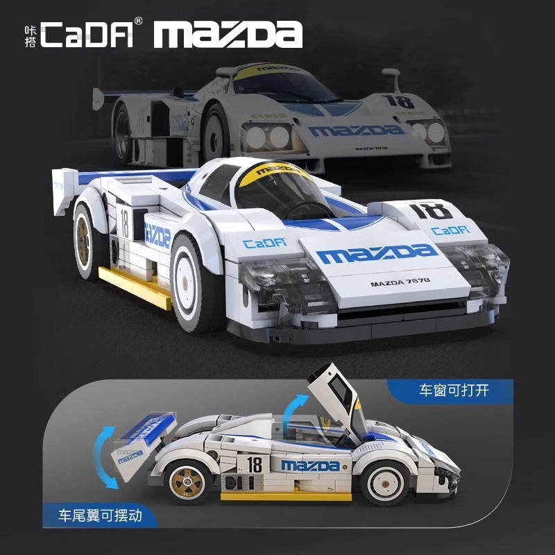 242PCS CADA C55029 Mazda 787B – Joy Bricks
