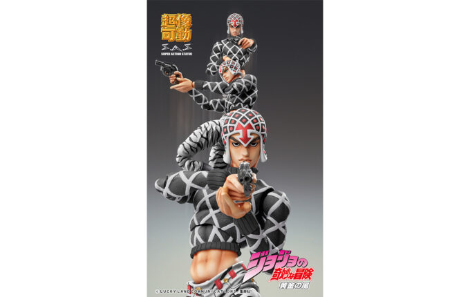 ジョジョの奇妙な冒険 第5部』超像可動 「グイード・ミスタ&S・P Ver