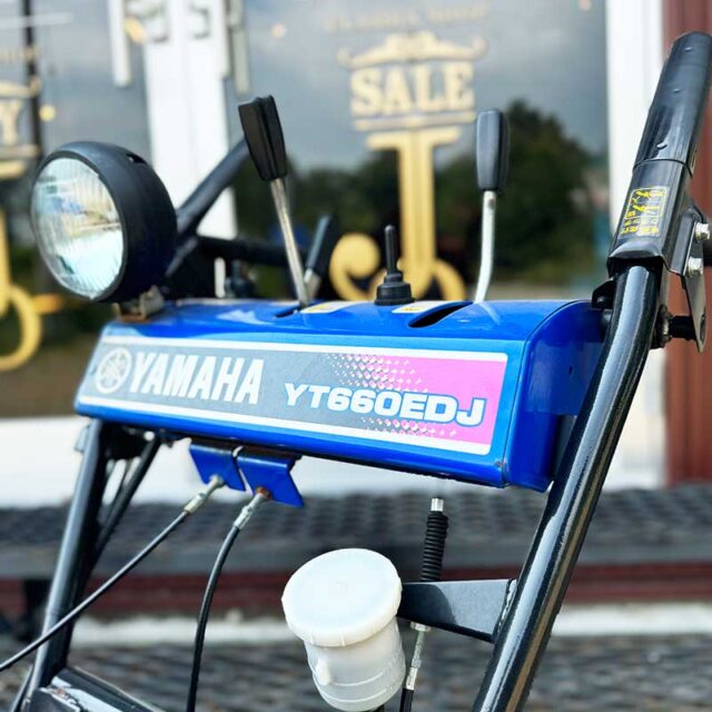 北海道札幌市 白石区↔️滝川市 🟦ヤマハ除雪機 YT660EDJ 中古除雪機