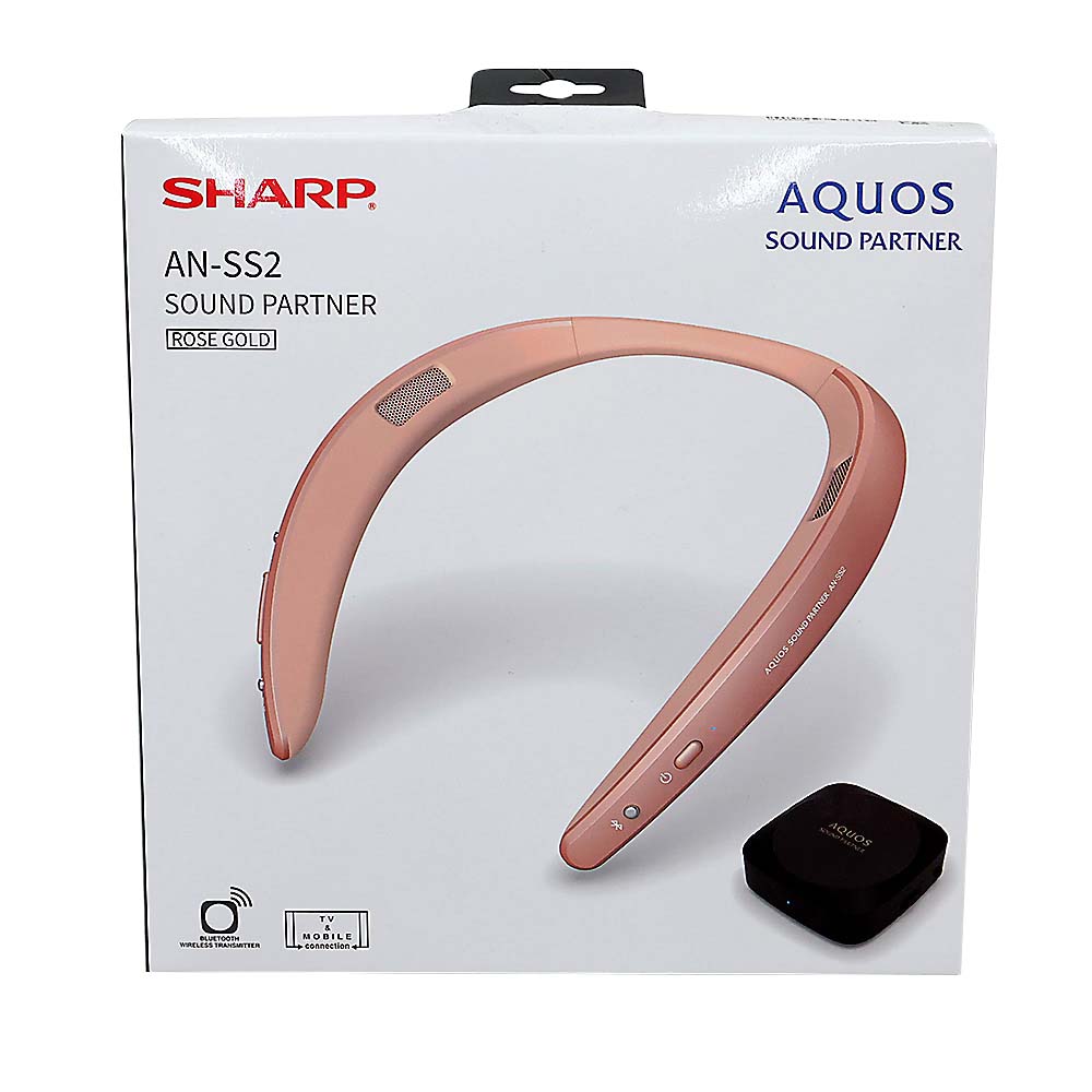 SHARP AN-SS2 ネックスピーカー ローズゴールド シャープ AN-SS2-P