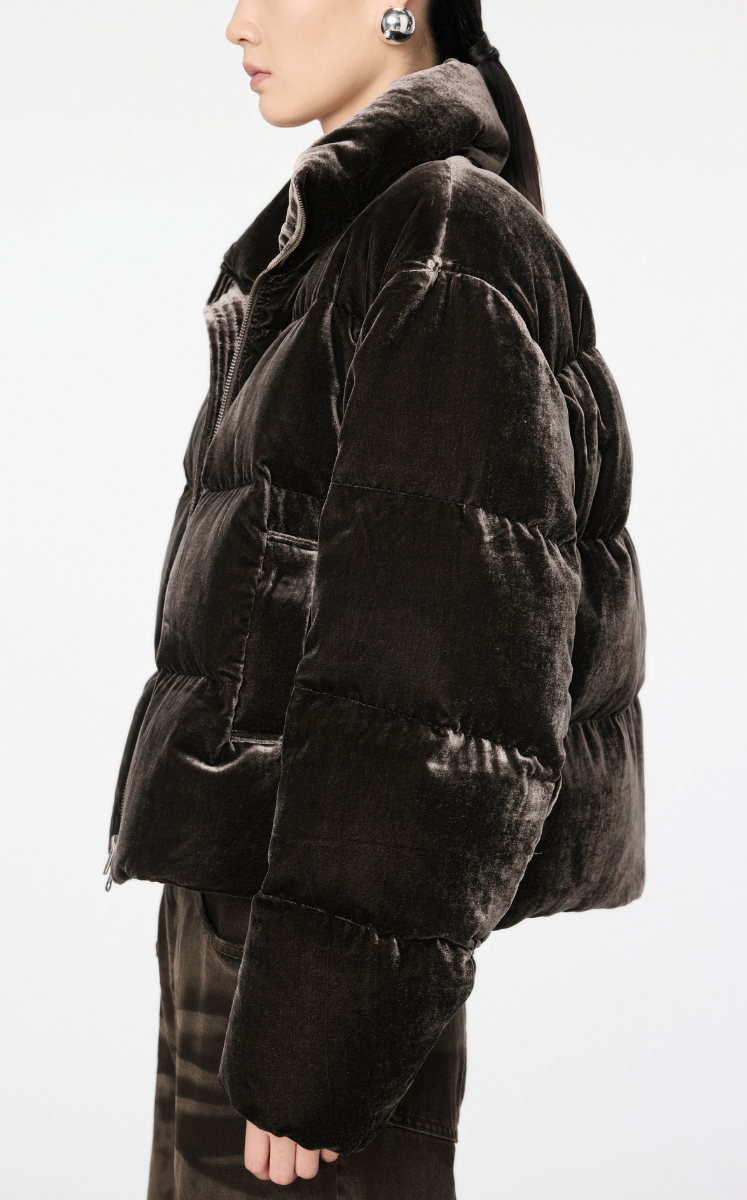 Coat / JNBY Silk-blend Puffer Jacket – JNBYPLUS