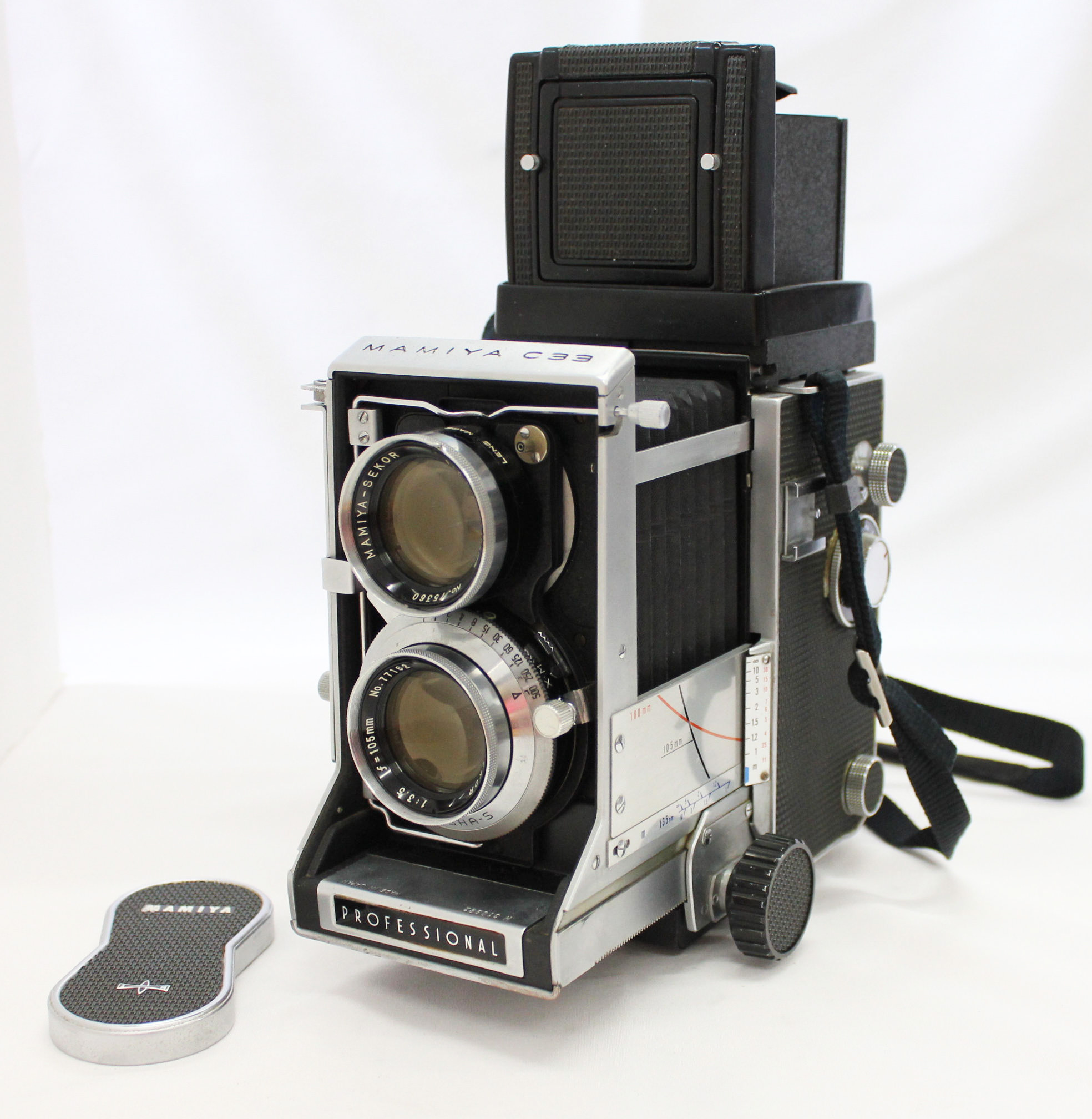 Mamiya C33 Professional Medium Format TLR with 105mm F/3.5 Lens