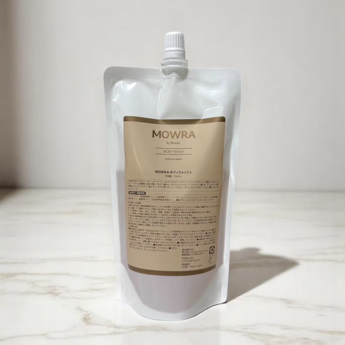 MOWRA BODY WASH〈詰め替え用〉 | 商品詳細 | BROSKY