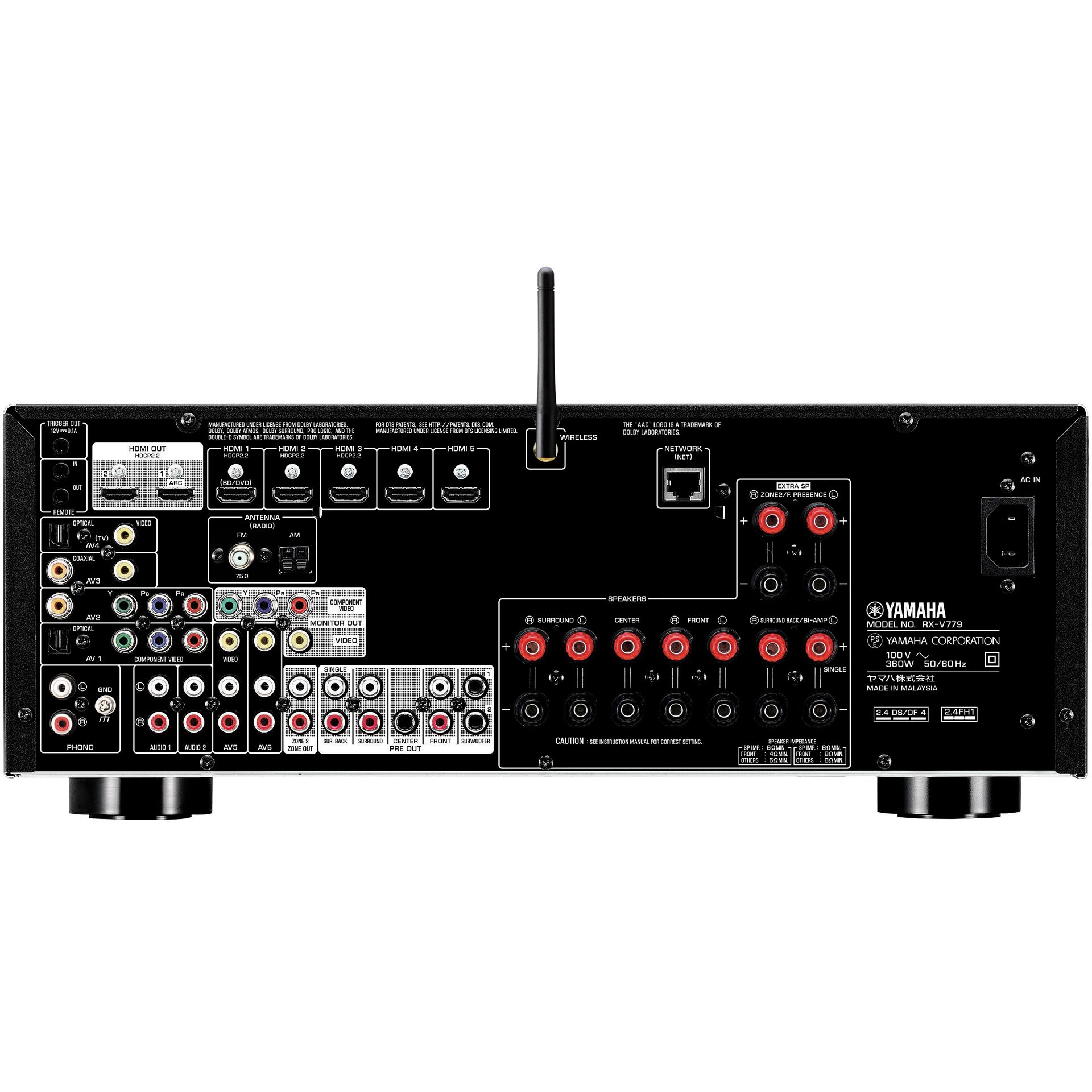 ヤマハ | RX-V779 - AVアンプ - 概要