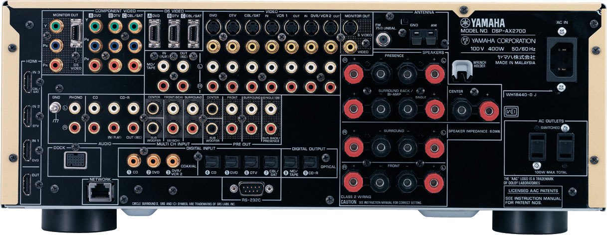 ヤマハ | DSP-AX2700 - AVアンプ - 概要