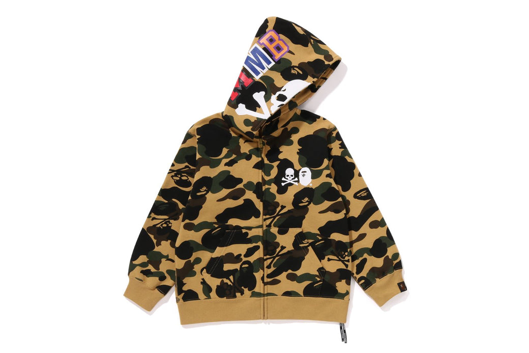BAPE X MMJ 】1ST CAMO SHARK ZIP HOODIE | bape.com