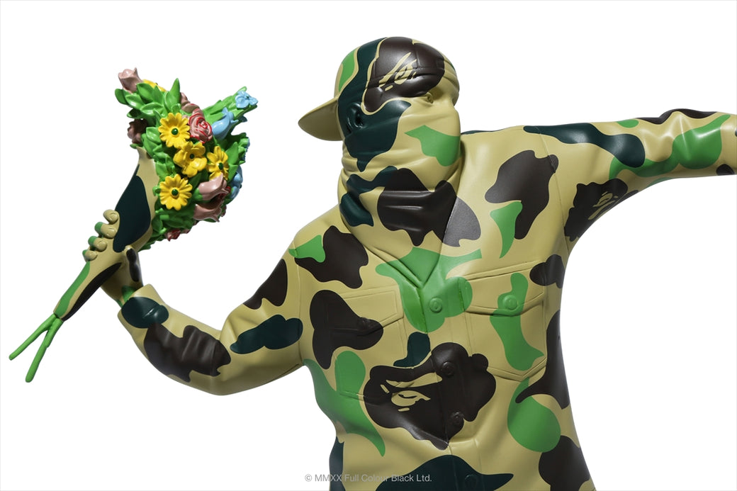 BAPE X BRANDALISM 】FLOWER BOMBER | bape.com