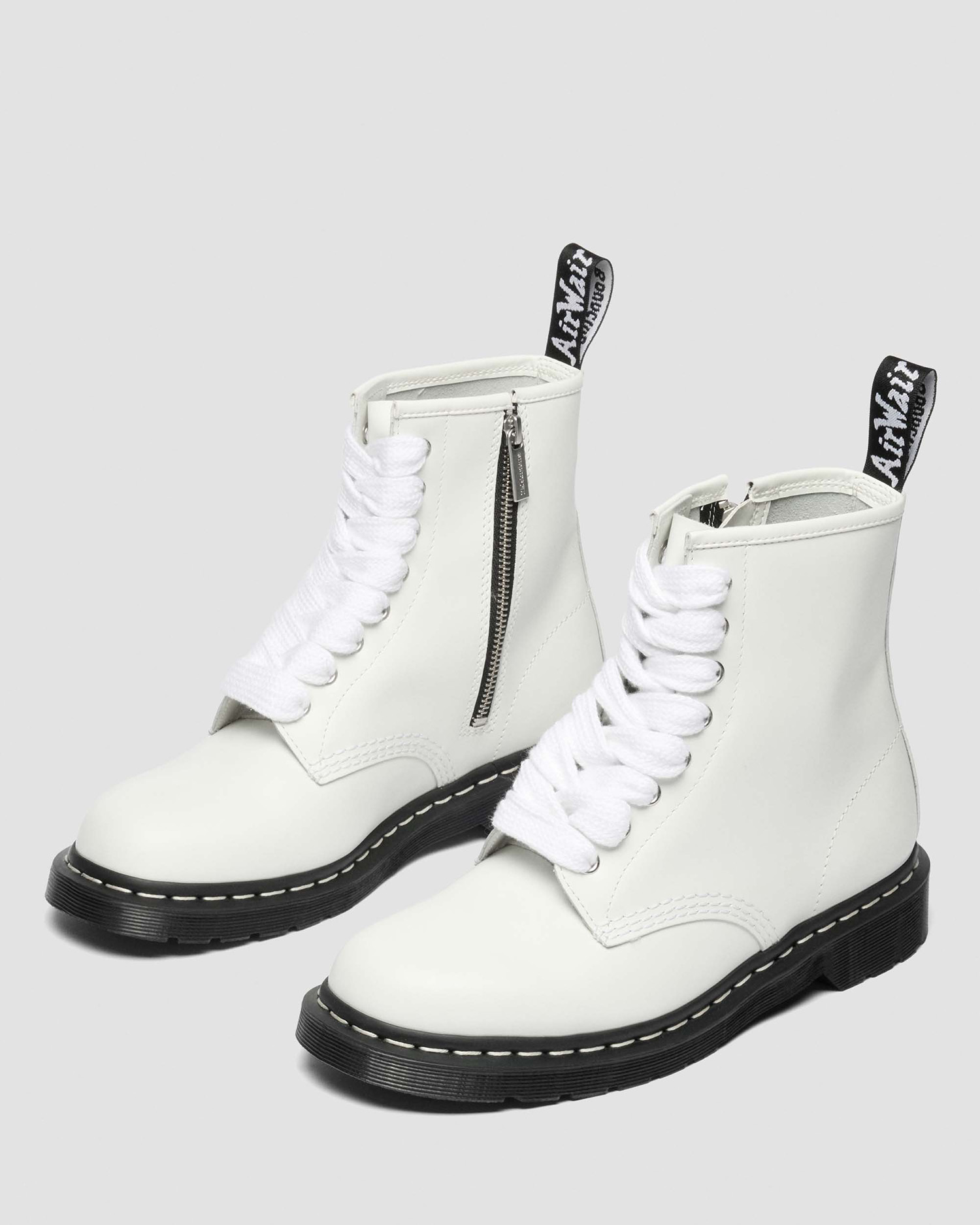 日本限定】1460 ZIP ホワイトステッチ 8 ホール ブーツ