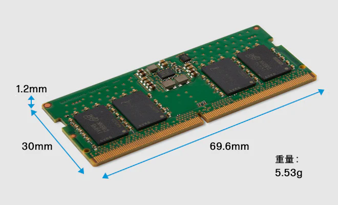 HP 8GB DDR5メモリ （4800MHz） 製品詳細 | 日本HP