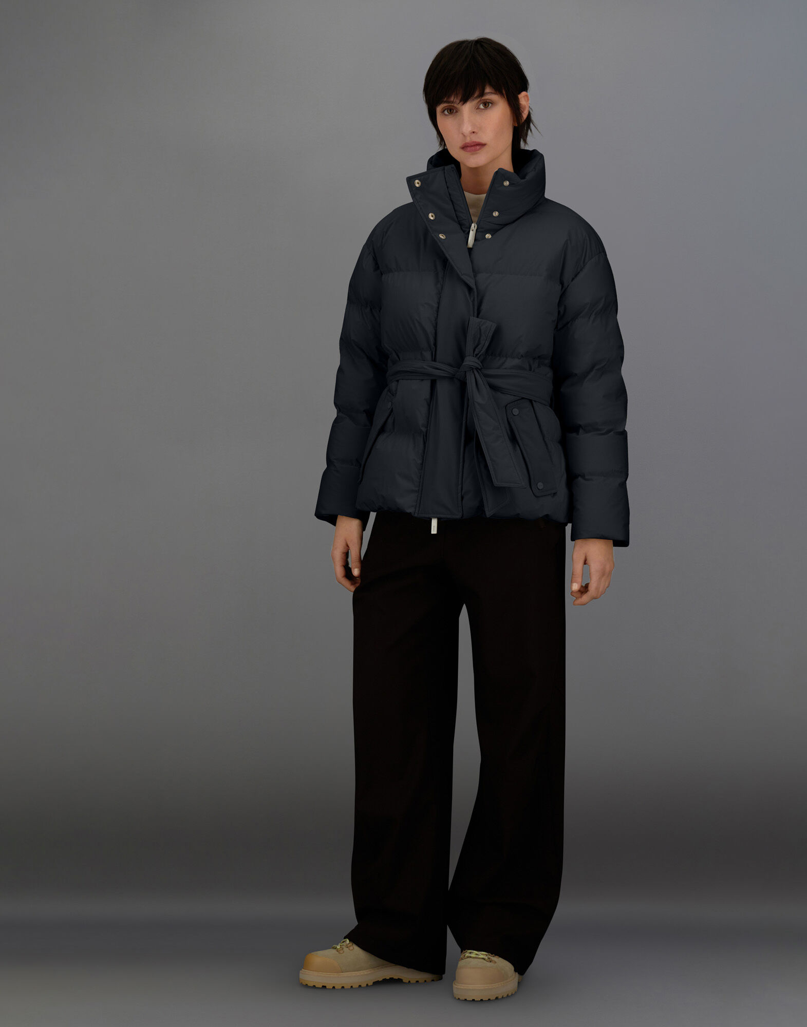 ラミナー 2レイヤーゴアテックス ジャケット ブラック | Herno® (ヘルノ)