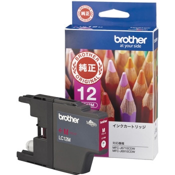 純正インクカートリッジ brother LC12 brother(ブラザー) ブラザー純正