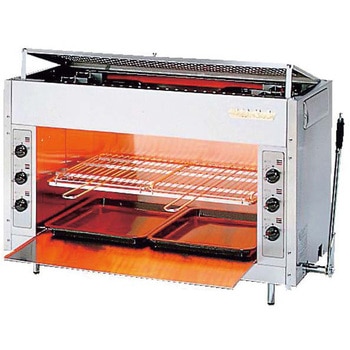 リンナイ ペット赤外線上火グリラー 立消安全装置付 RGP-46SV リンナイ