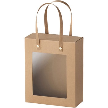 シンプルクオリティ窓付ギフトボックス HEADS(ヘッズ) 手提げ箱 【通販