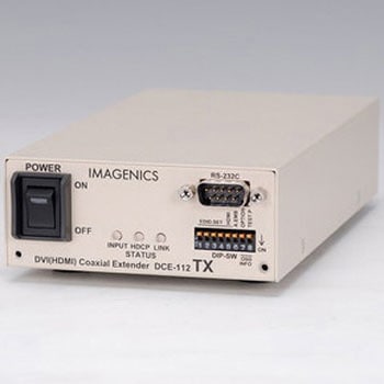 DCE-112TX DVI 信号同軸延長器・送信器 イメージニクス 1台 DCE-112TX