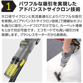 3.137-458.0 業務用コードレスクリーナー LVS 1/1 Bp バリューセット 1