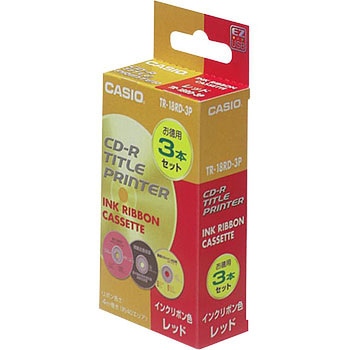 ディスクタイトルプリンター専用インクリボンカセット カシオ計算機 CD