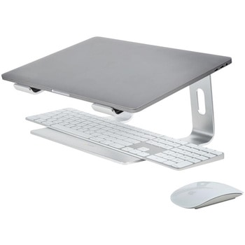 LAPTOP-STAND-SILVER ノートパソコンスタンド/人間工学設計