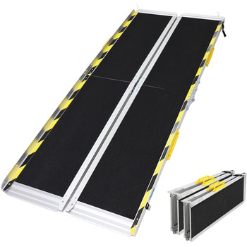 MR607TM-6S 折りたたみ車椅子用スロープ 2本分ける式スロープ