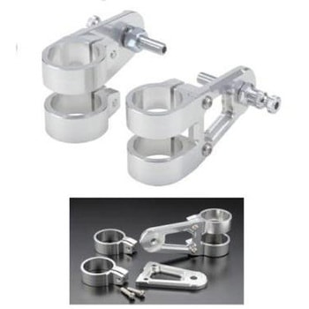 131-0032 ビレットヘッドライトステーキット 43mm 131-0032 1個 PMC