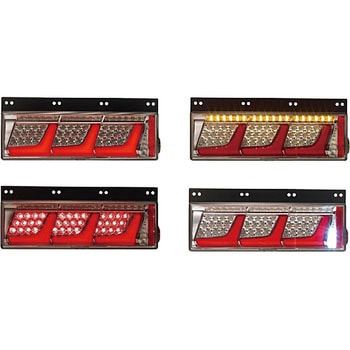 3連オールLEDリアコンビネーションランプ KOITO(小糸製作所) トラック