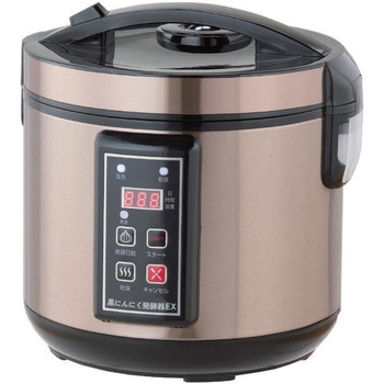 a28361 NEW黒にんにく発酵器EX ブラウン 1台 ファミリー・ライフ