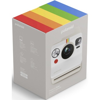 9155JP Polaroid Now 第3世代 i-Type インスタントカメラ Pebble White