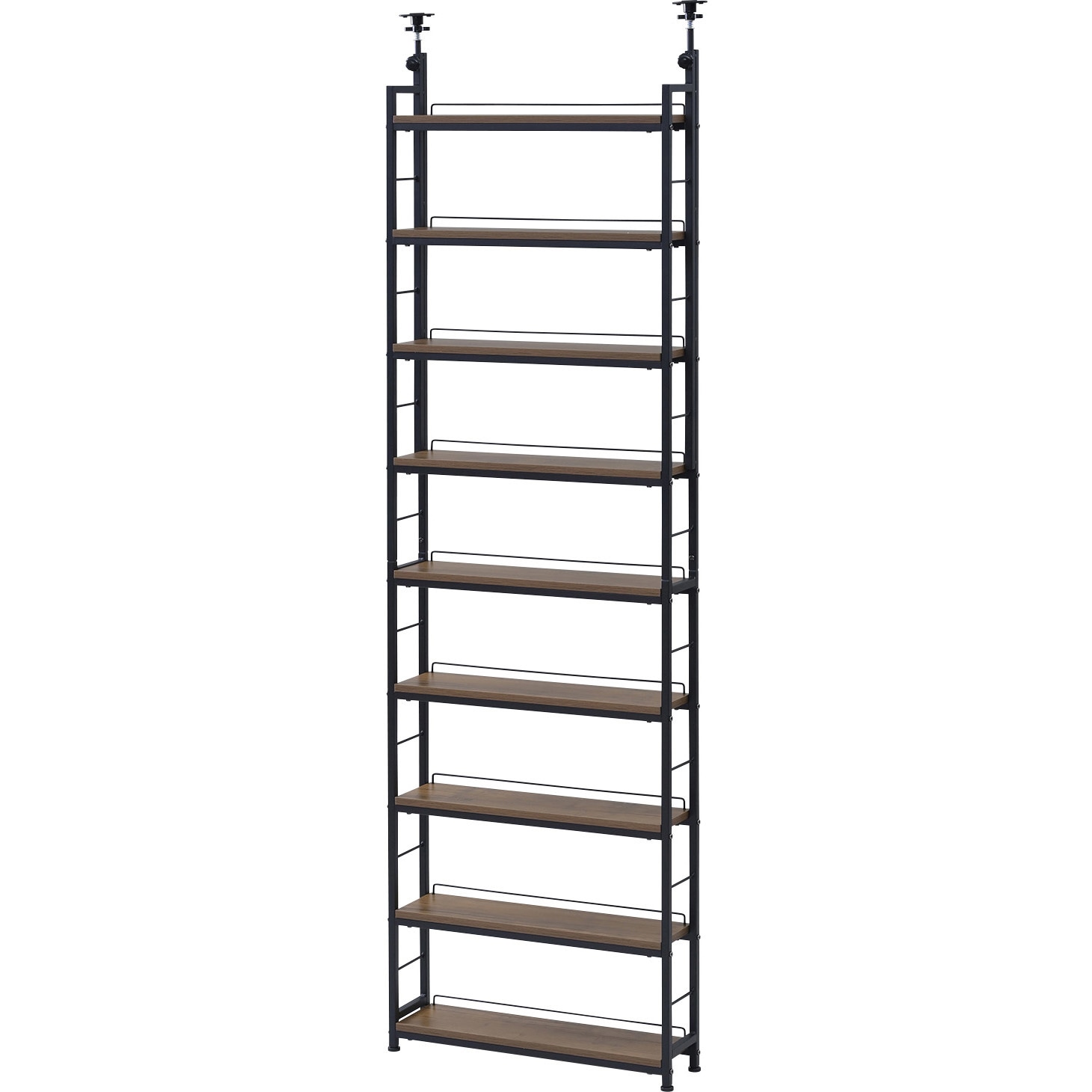 RTRS-6015(ABR/SBK) つっぱり本棚 YAMAZEN(山善) アンティークブラウン