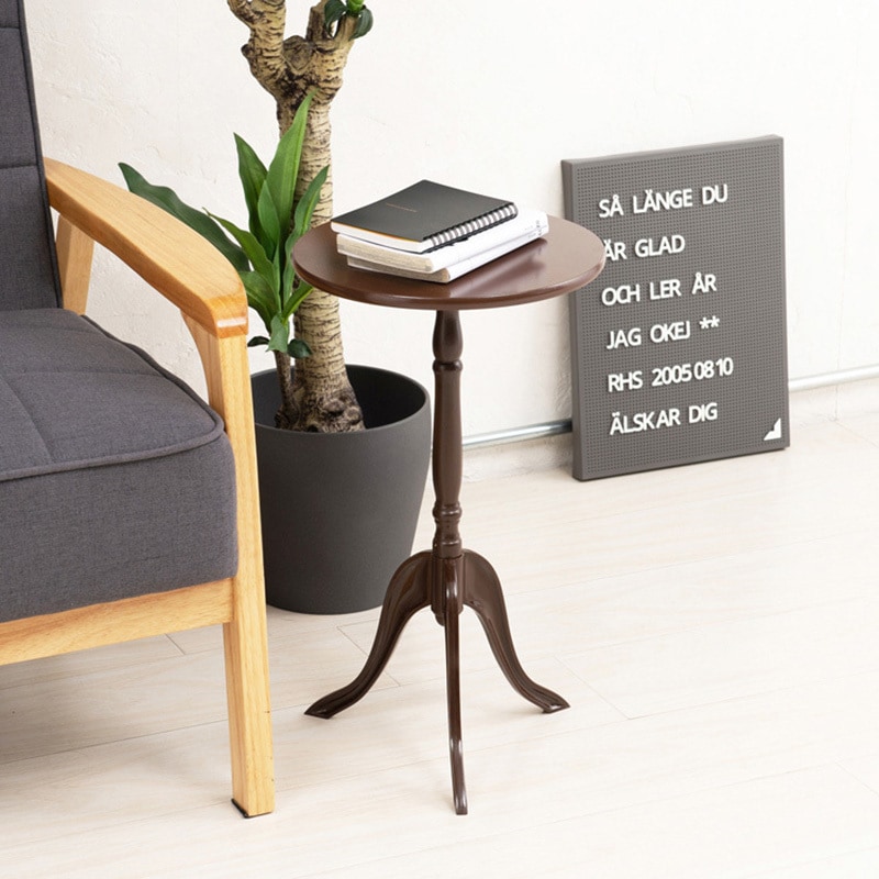 CTN-3030 クラシックサイドテーブル 永井興産 幅300mm 組立簡単設計