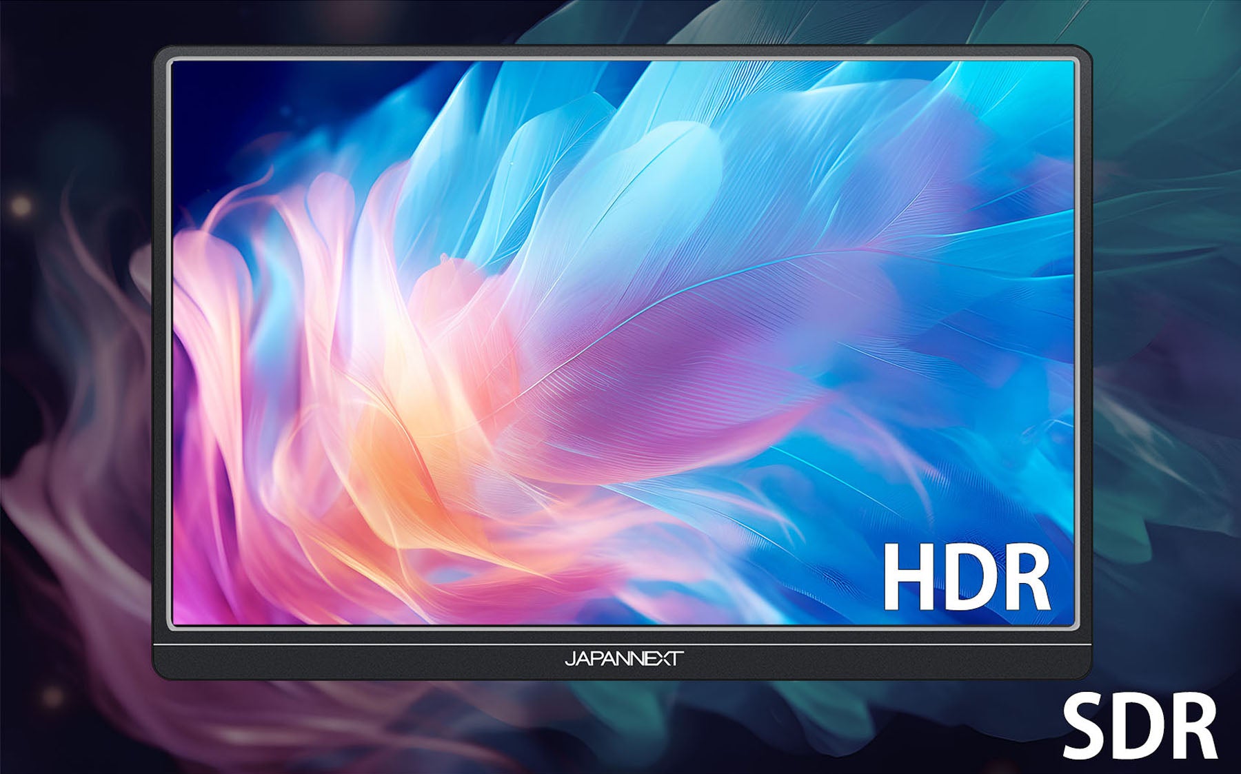 JAPANNEXT 13.3インチ フルHD(1920x1080)解像度 モバイルモニター JN