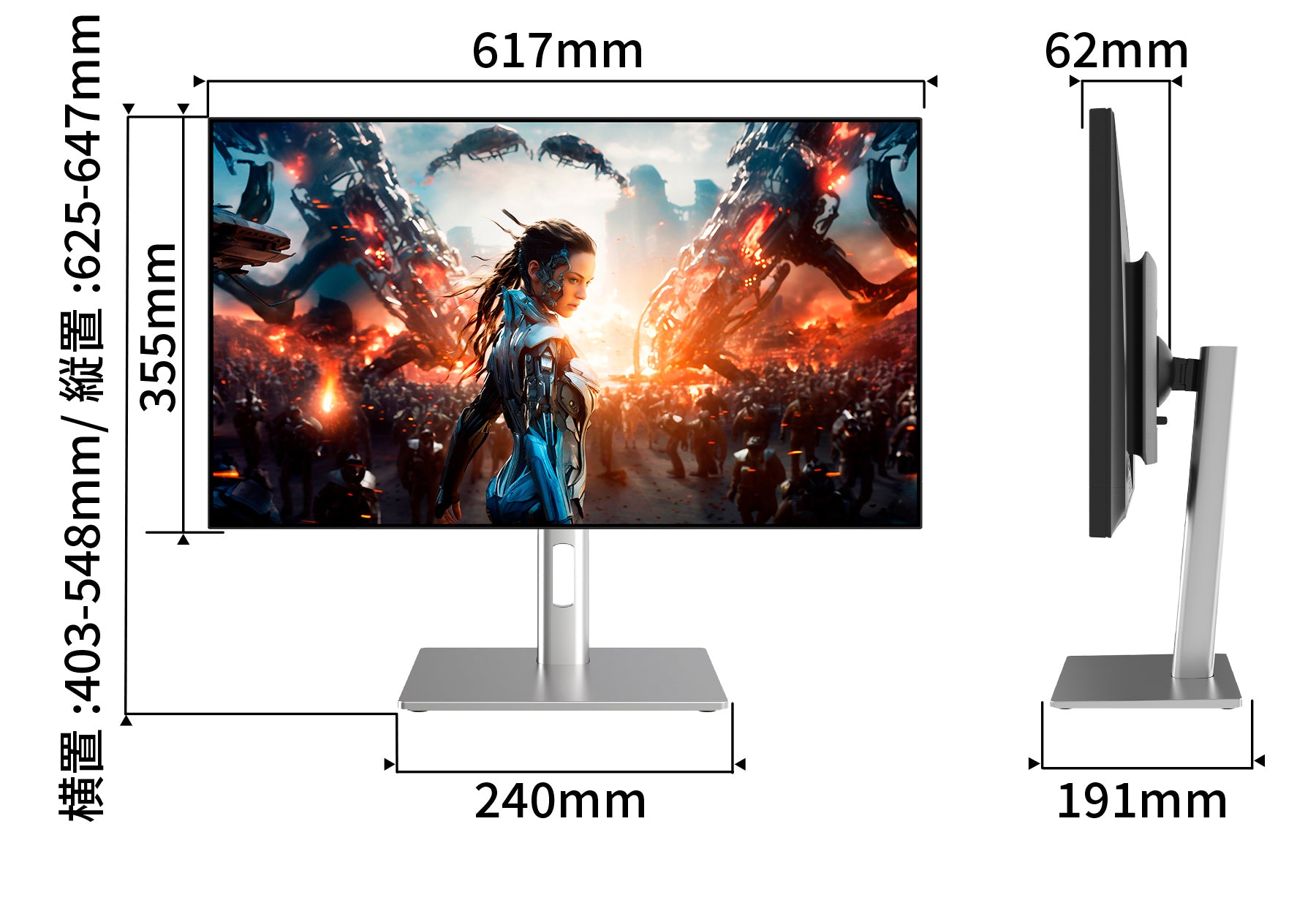 JAPANNEXT 27インチ IPS BLACKパネル搭載 120Hz対応 WQHD(2560x1440