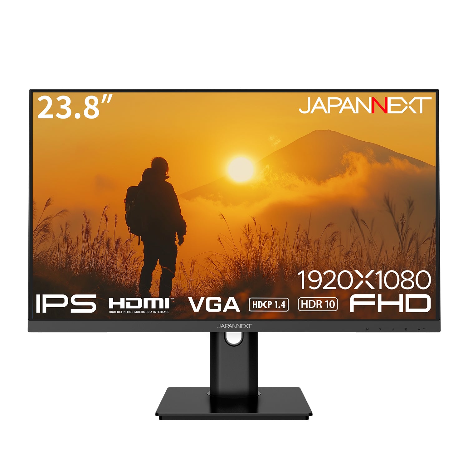 カウネット限定モデル】JAPANNEXT 23.8インチ IPSパネル搭載 フルHD