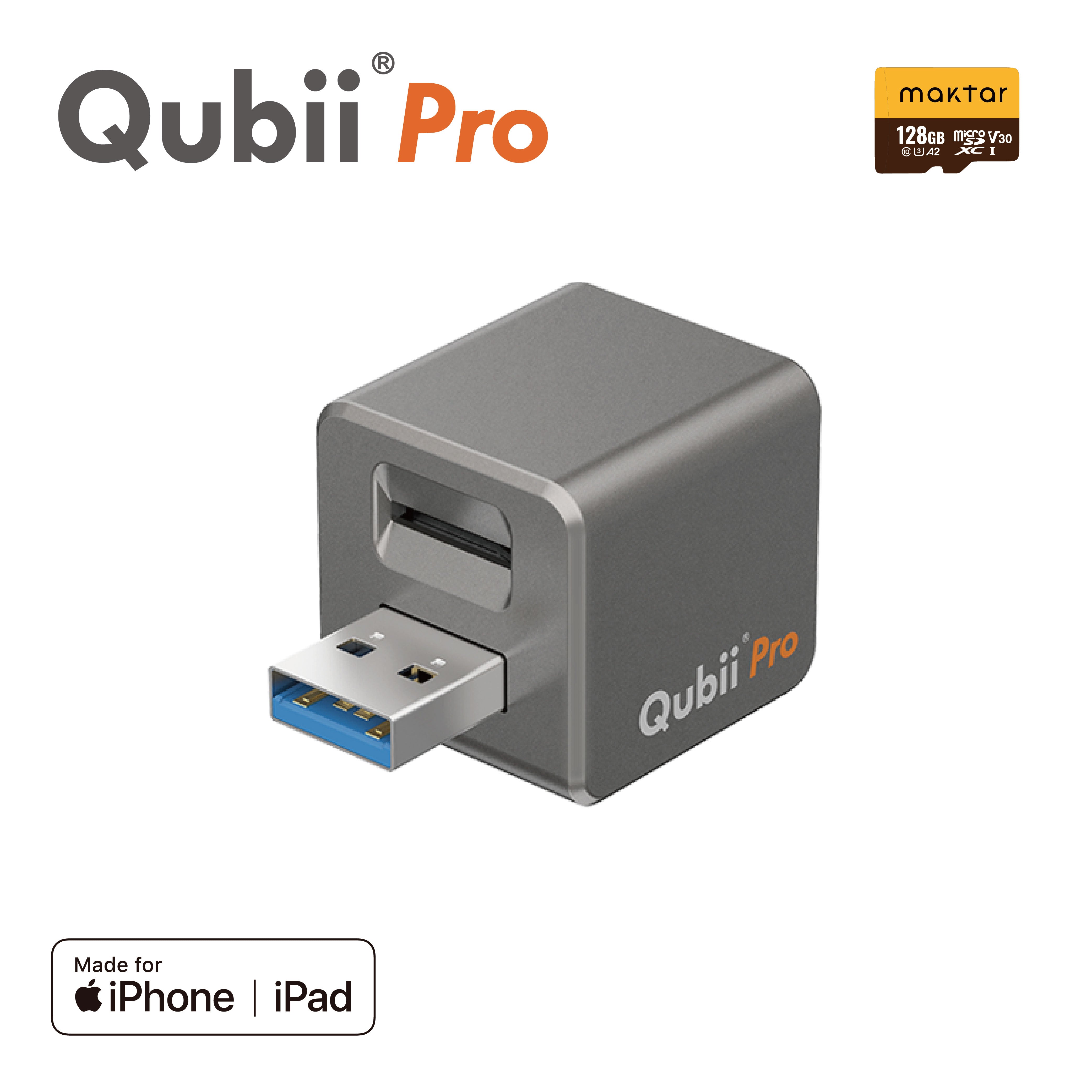 Qubii Pro - 128GB microSDセット – Maktar Japan