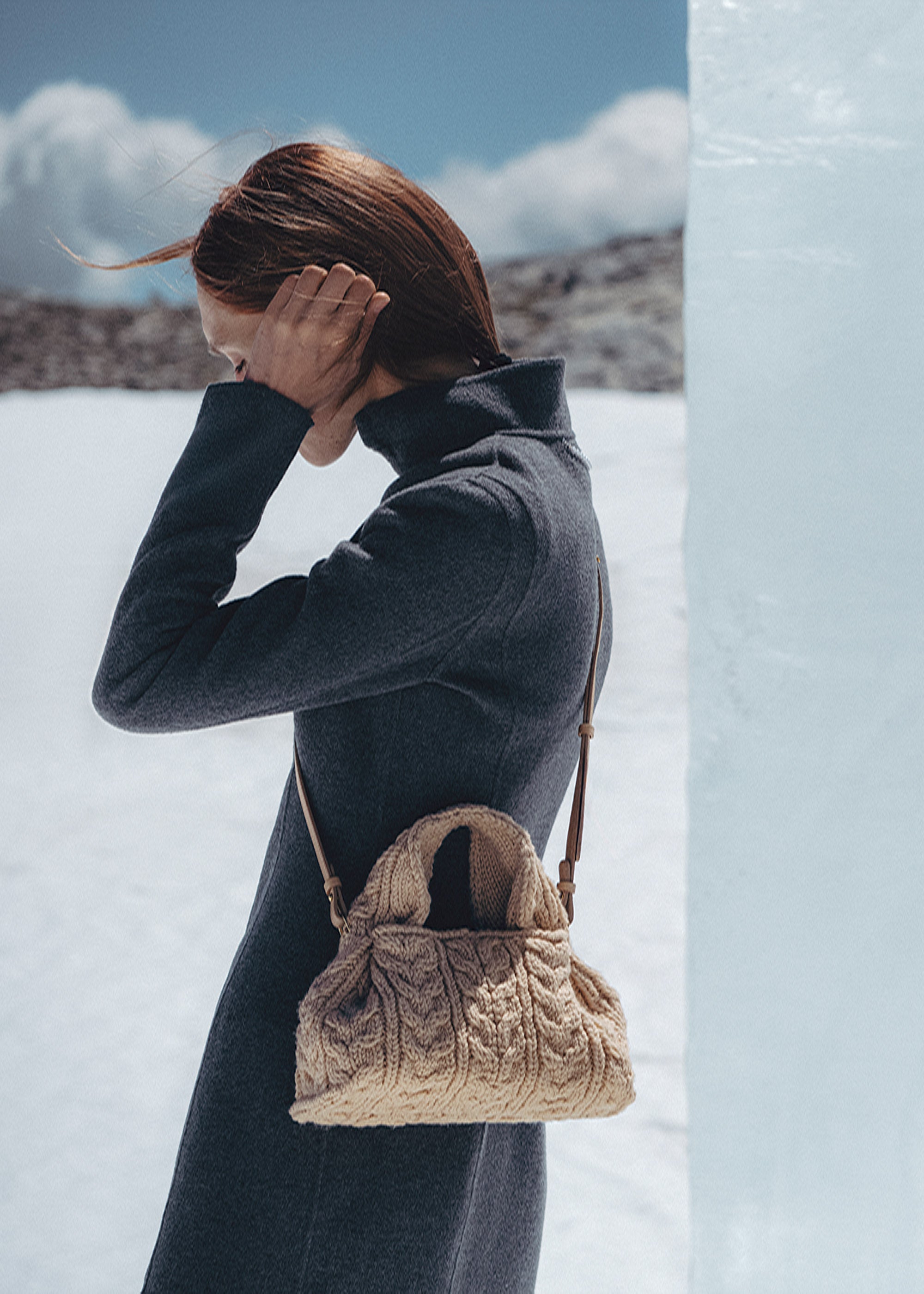 Polène | バッグ - Numéro Neuf Mini - エクリュ メリノ