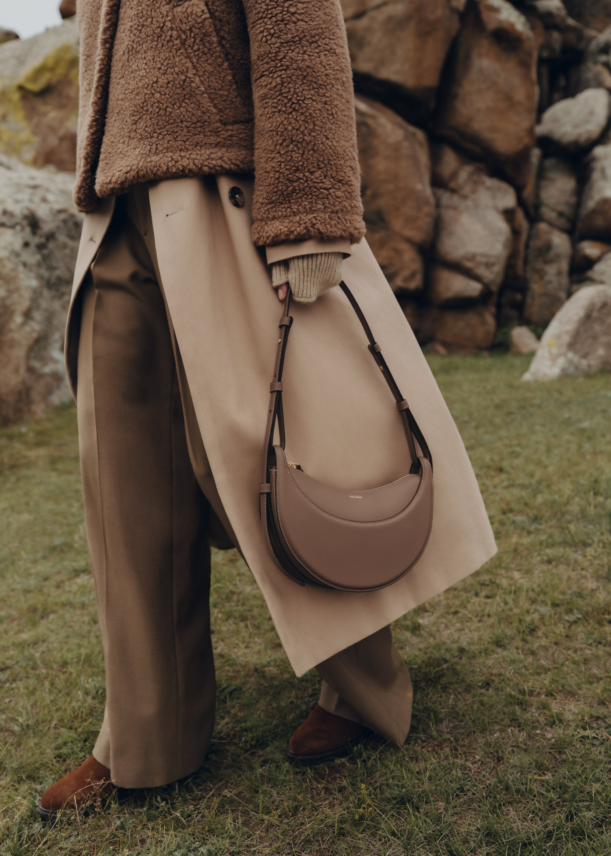 Polène | バッグ - Numéro Dix - ラシーヌ スムース