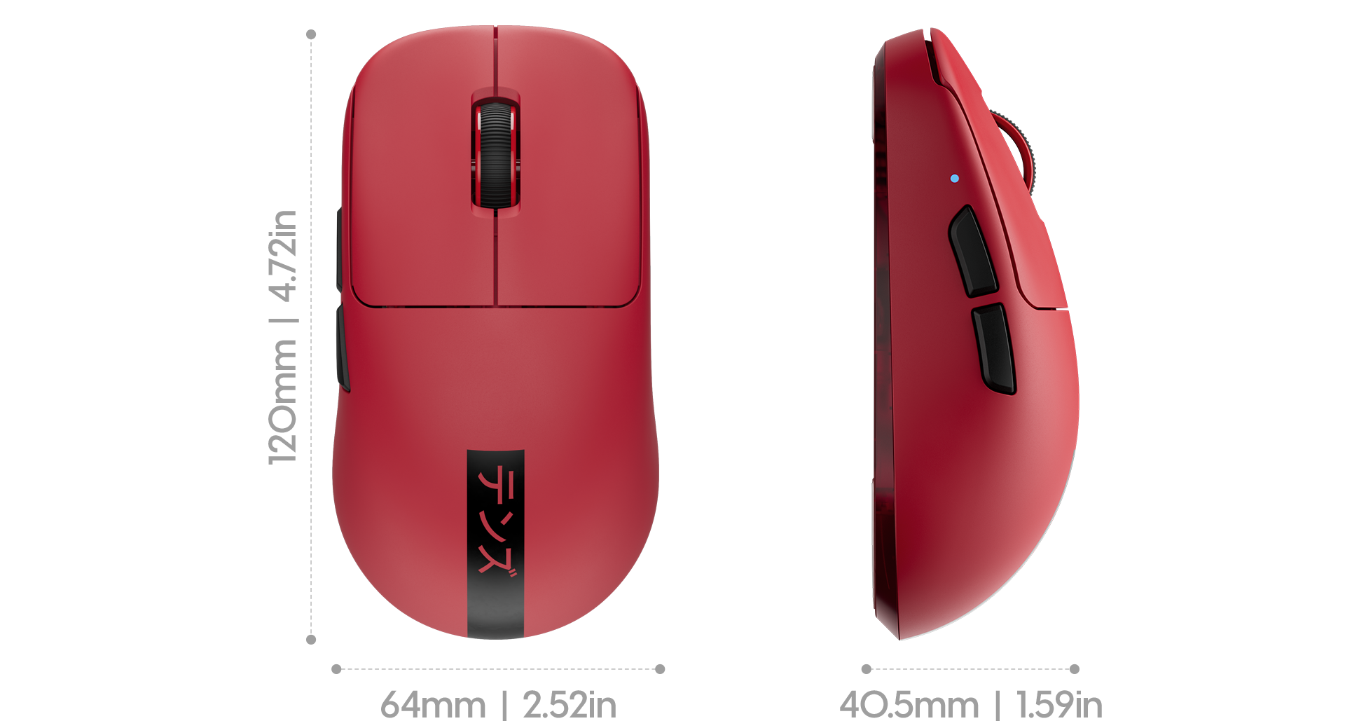TenZ Signature RED Edition Medium Gaming Mouse – Pulsar Gaming