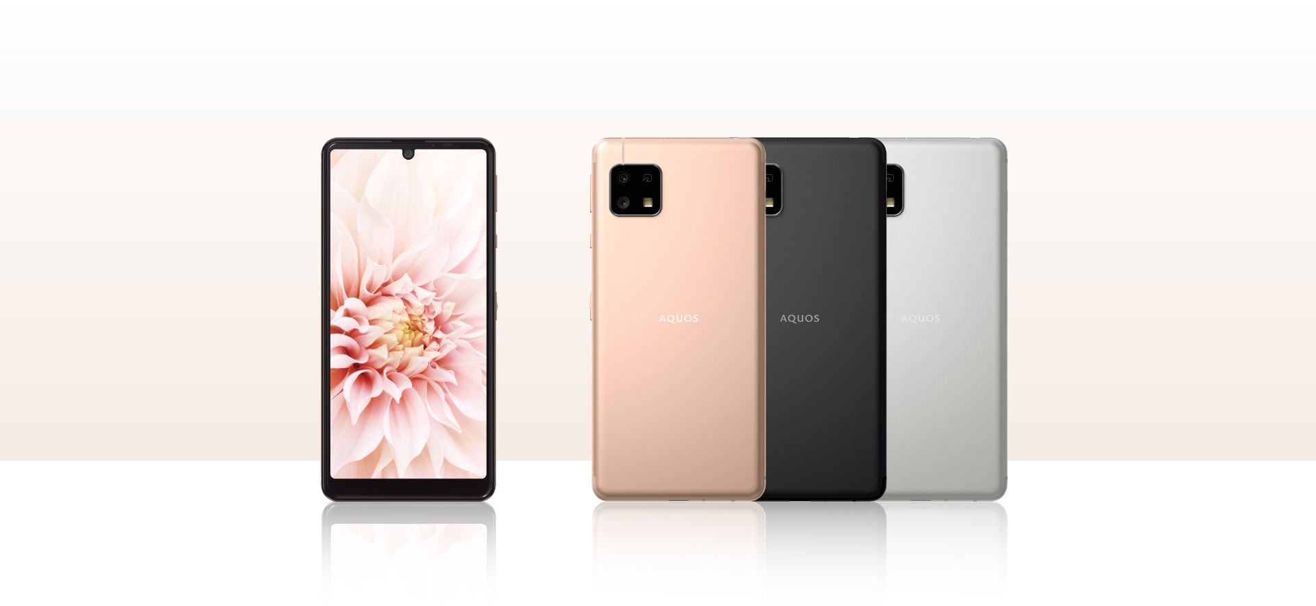 AQUOS sense4 basicのデザイン・色｜AQUOS：シャープ