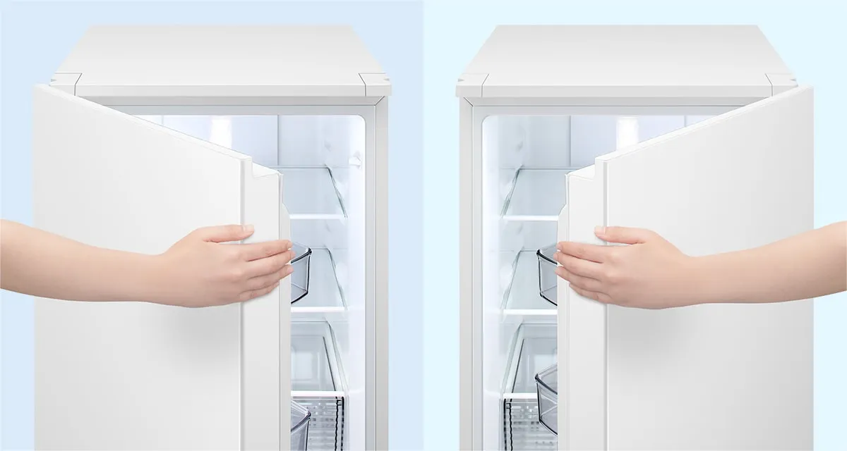 シャープ 冷蔵庫 137L SJ-D14E-W つけかえどっちもドア 自動霜取り