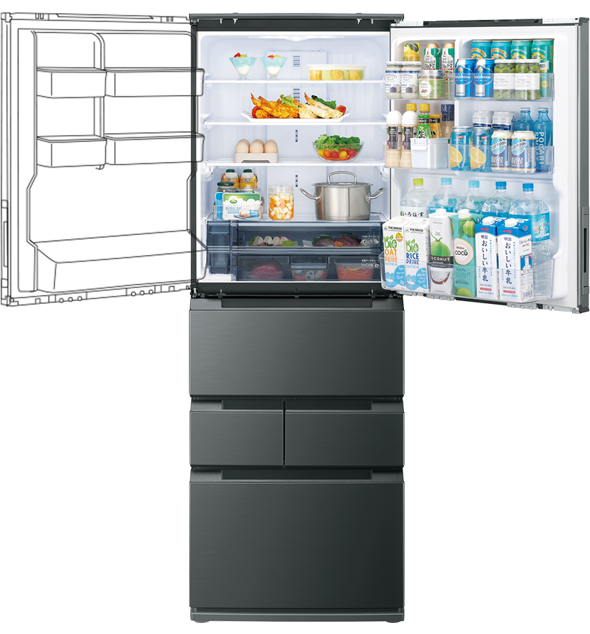 どっちもドア | 冷蔵庫：シャープ