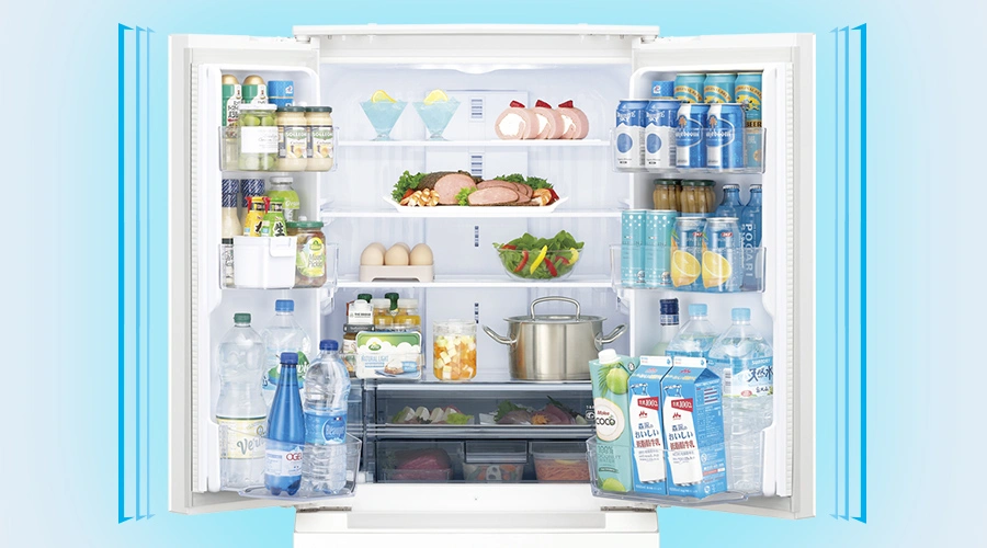 冷蔵室 | SJ-MF46P | 冷蔵庫：シャープ