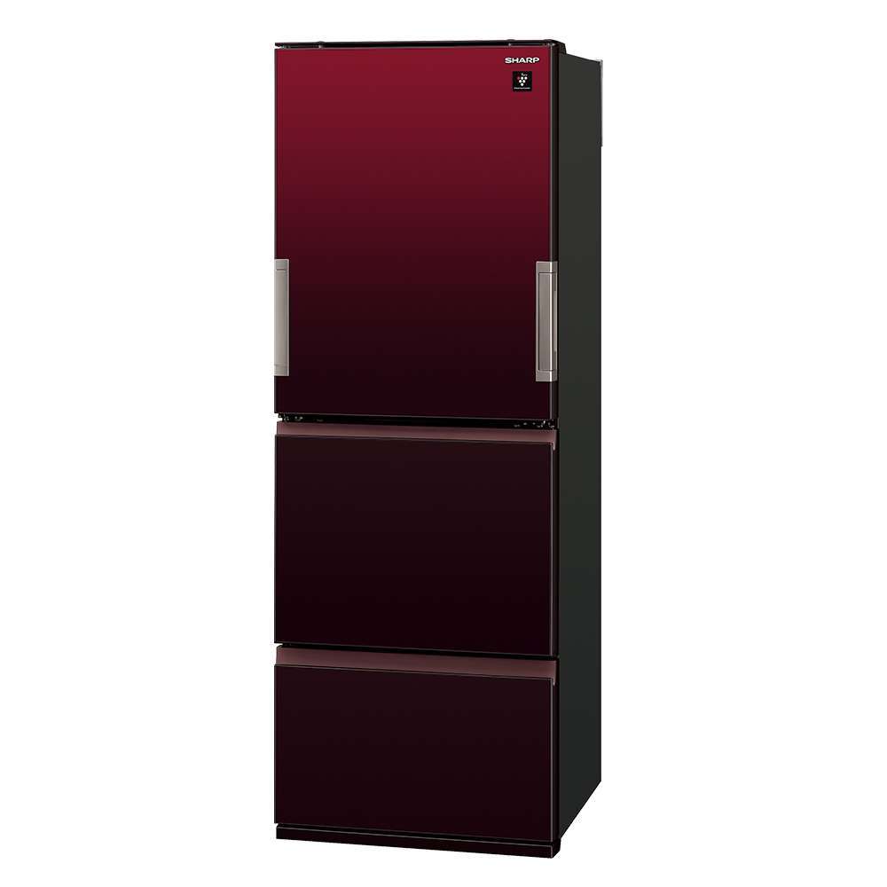 SHARP ノンフロン冷凍冷蔵庫 350L SJ-GW35J-W 2023年製 SJ-GW35J
