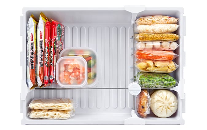 冷凍室 | SJ-GK46J | 冷蔵庫：シャープ