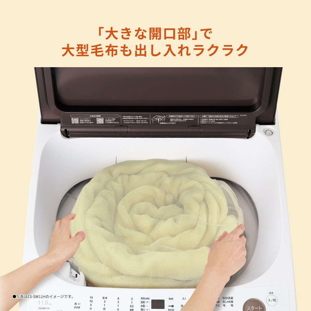 ES-GV10H | 洗濯機：シャープ