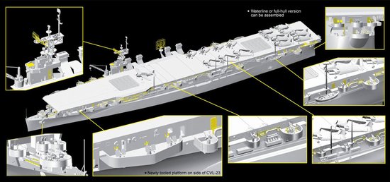 U.S.S. Princeton CVL-23 Dragon 1055