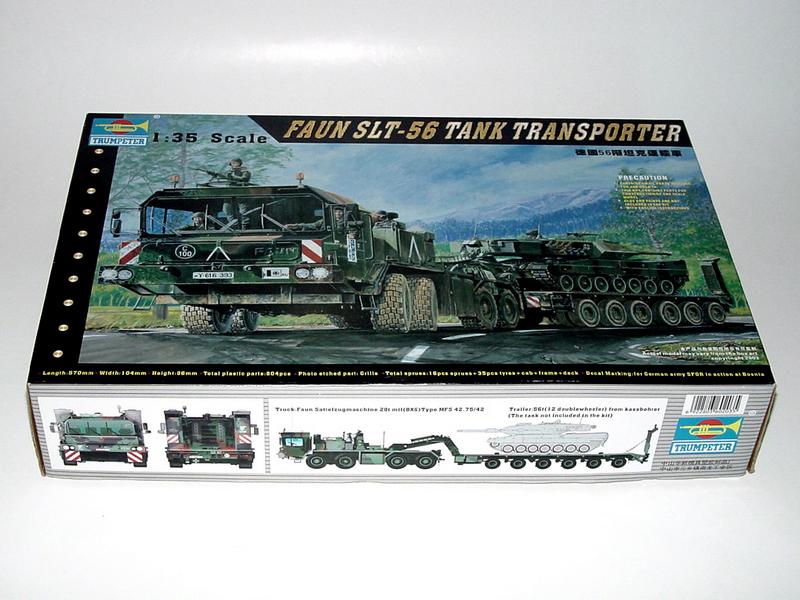 Faun Elephant SLT-56 Panzer transporter Trumpeter 00203