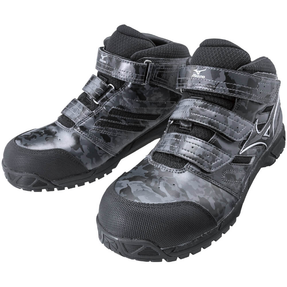 Mizuno ALMIGHTY LS 安全靴 25.0 EEE 迷彩柄 Mizuno ALMIGHTY LS 安全