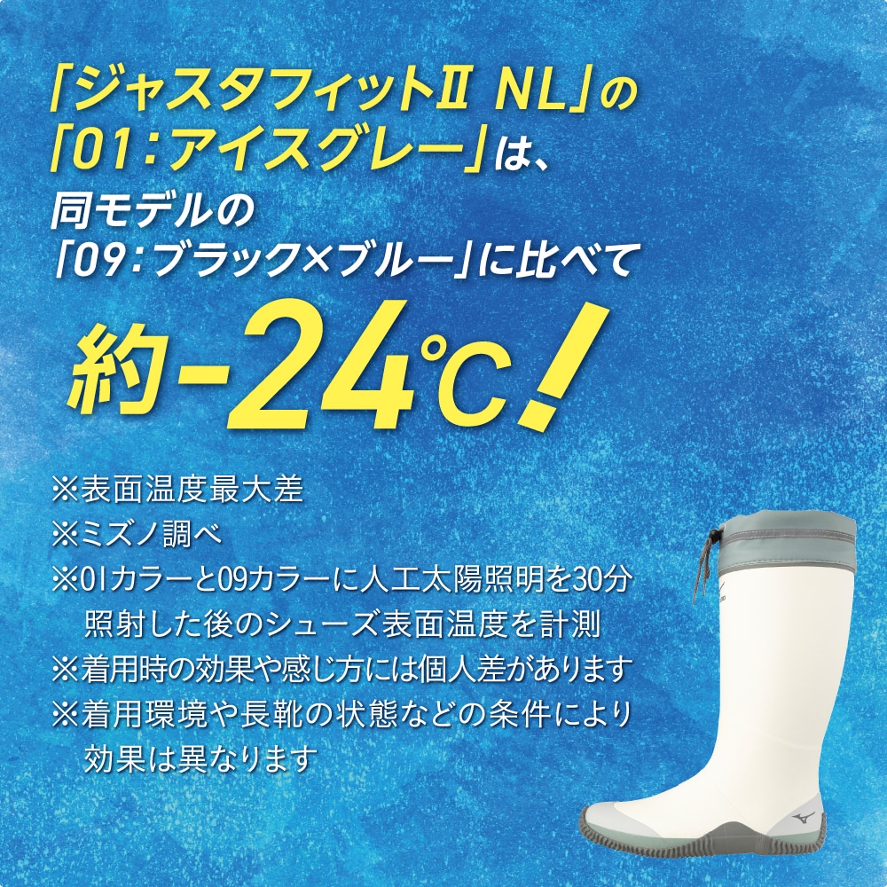 ワークブーツ(長靴) ジャスタフィットII NL|F1GG2500|シューズ