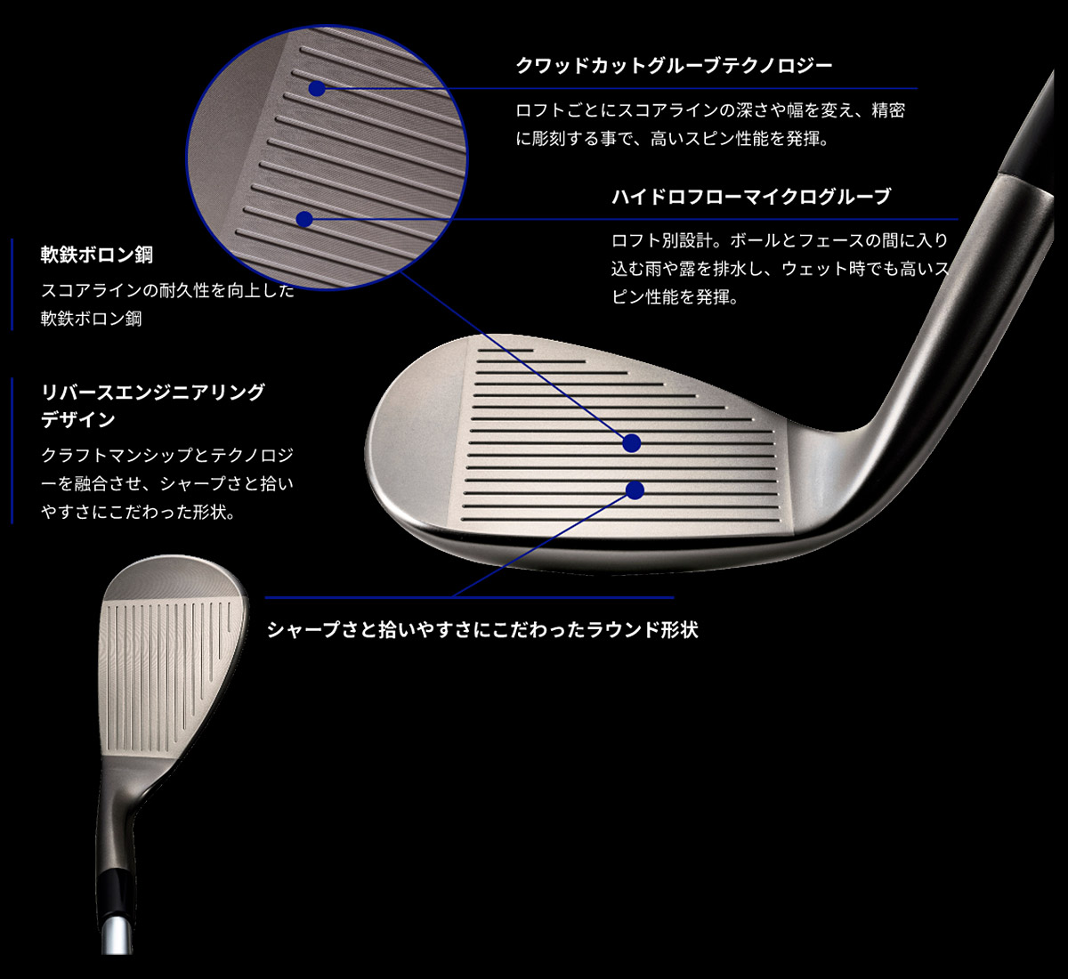 S23ウエッジ(カッパーコバルト仕上げ)(Dynamic Gold 105 スチール