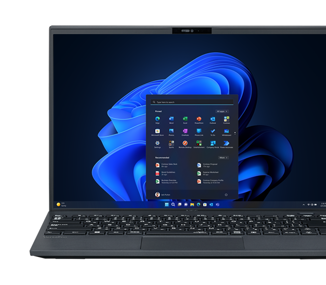 NECのWindows 11 搭載ビジネスPC：Windows 11でビジネスをもっと自由に